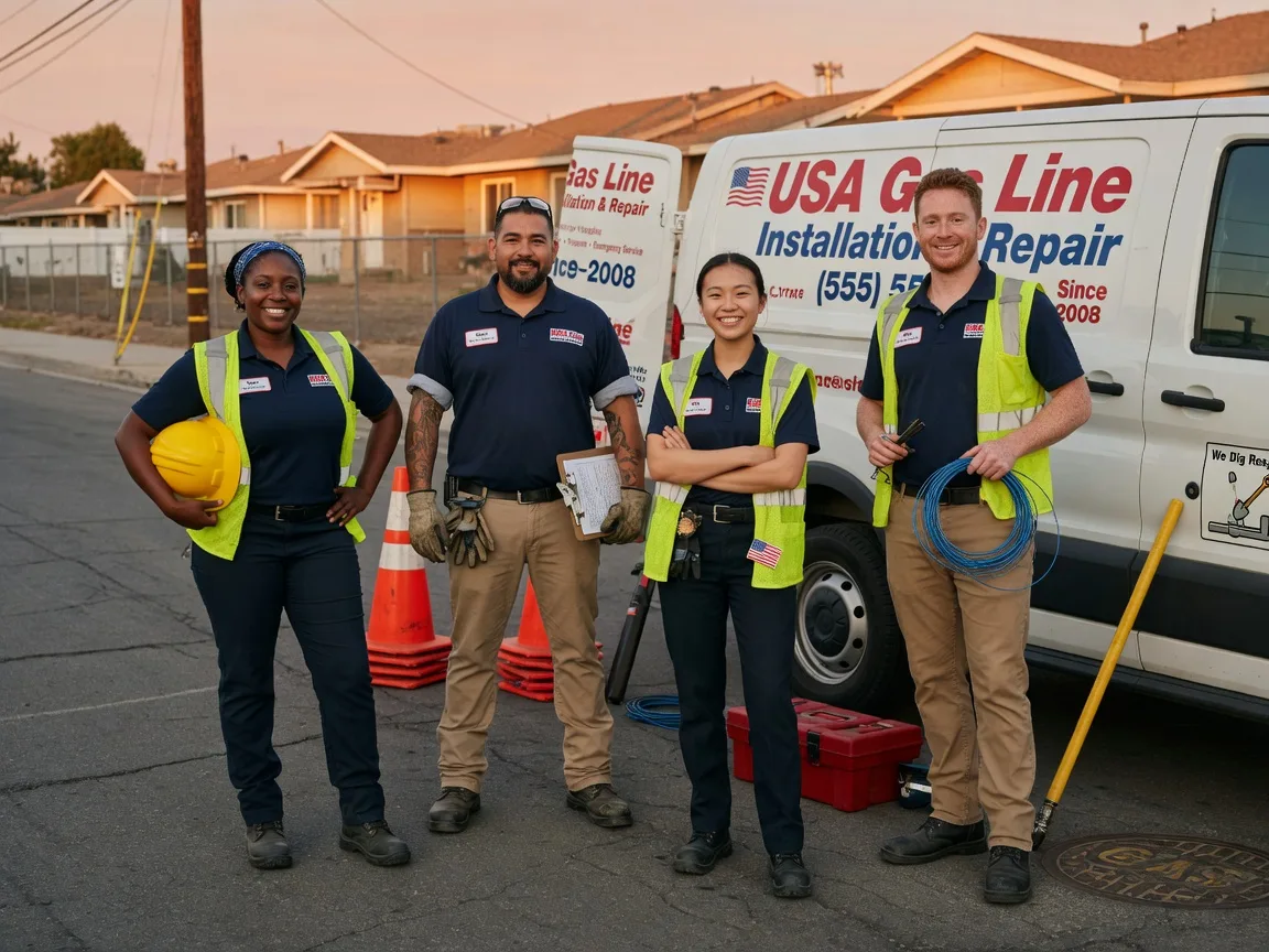 Gas Line Installation company in Hampshire, TN